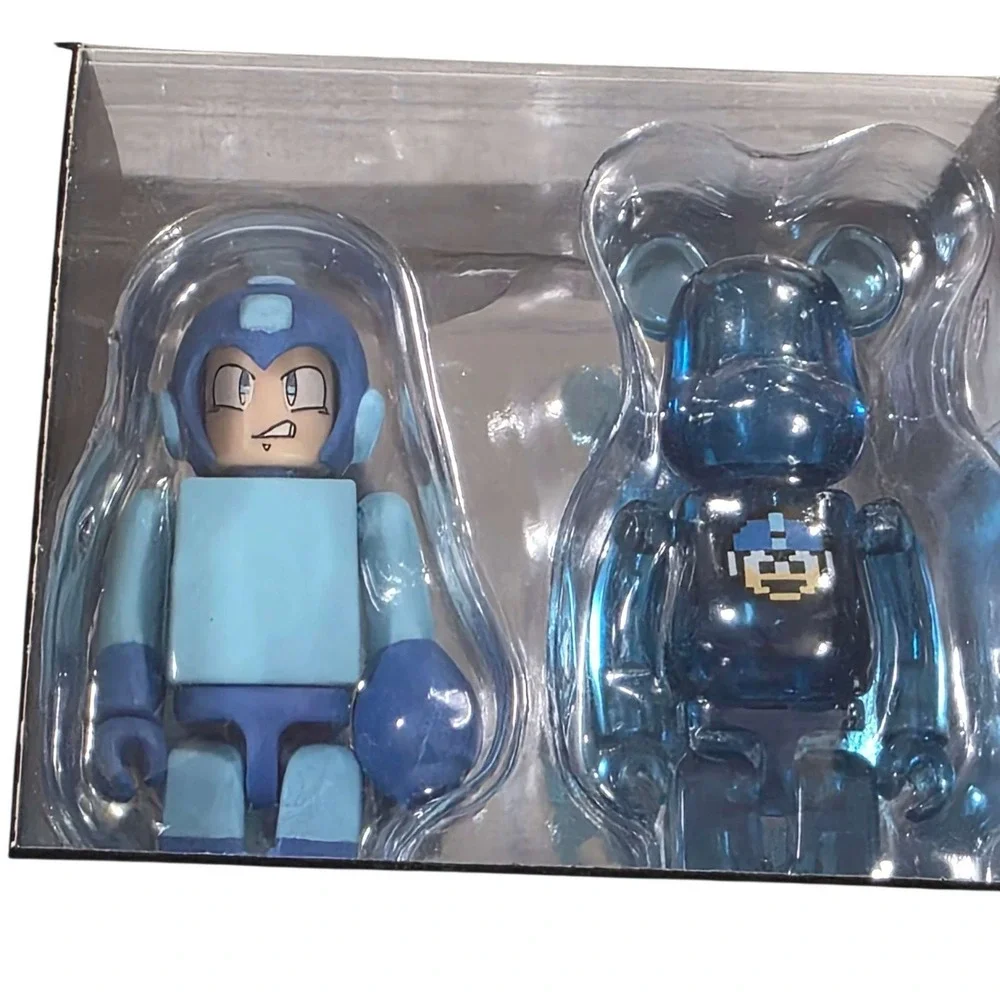 Medicom Toy Mega Man Kubrick &‎ Be@rbrick Set Action Figure Collectible New